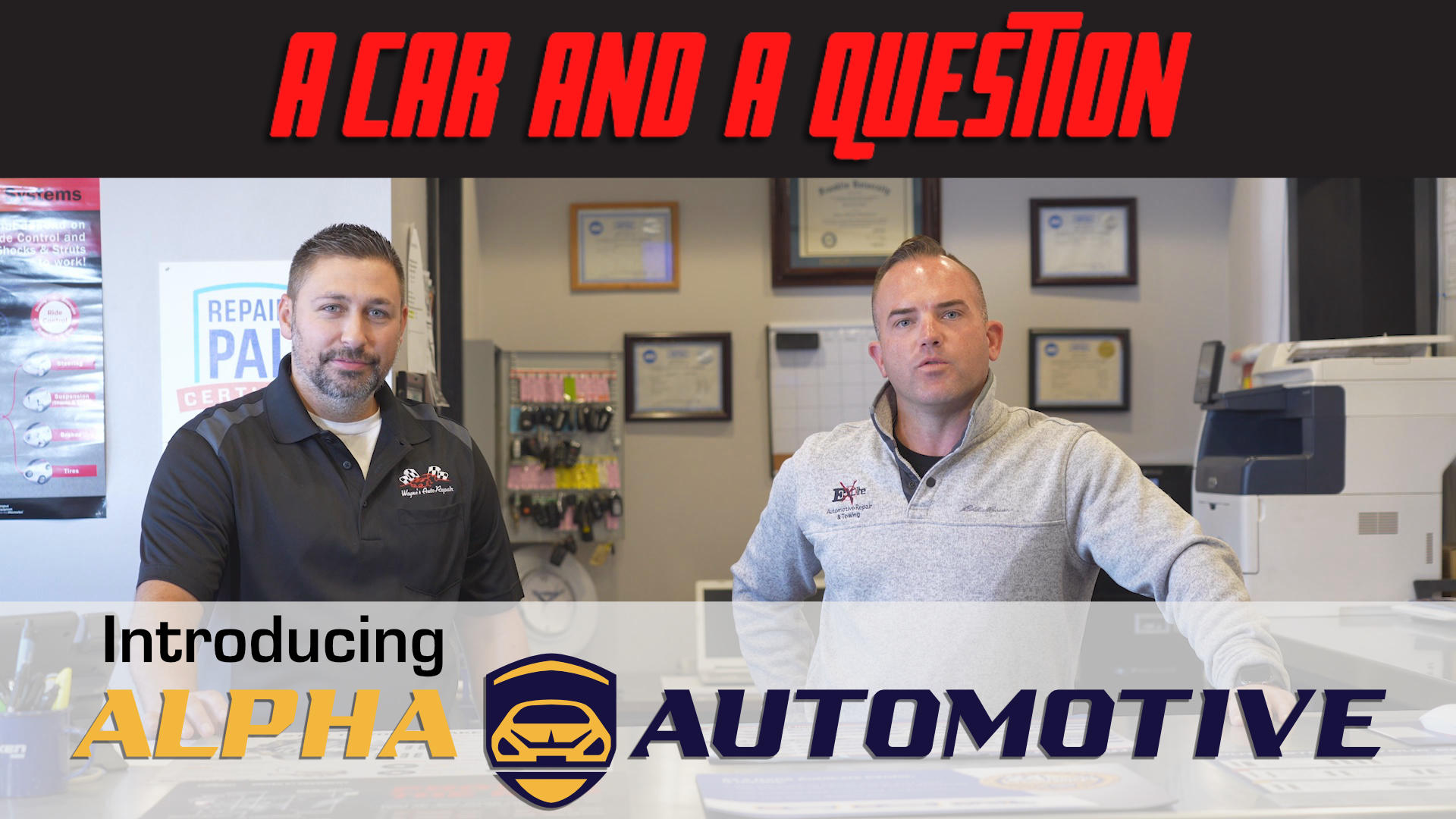 Introducing ALPHA AUTOMOTIVE A Car and a Question Excite Auto